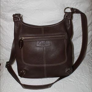 Coach Penelope Hippie Leather Crossbody Bag